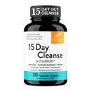 Sandhu's 15 Tage Gut Cleanse Colon Detox für Frauen & Men Support unterstützt Colon Cleansing & Digestive Health| Senna, Cascara Sagrada, Psyllium Husk & Probiotics| 30 Kapseln Nahrungsergänzung, 15 Tage Versorgung
