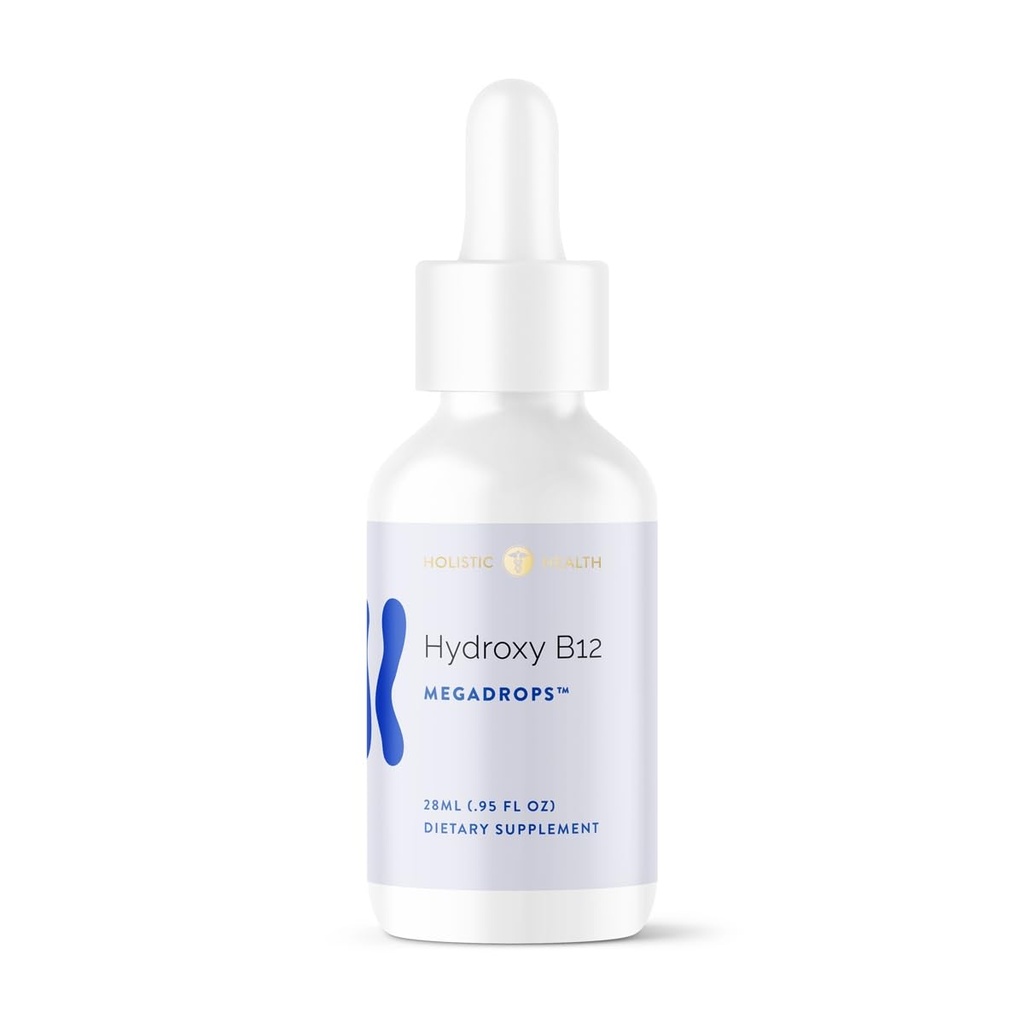 Santé holistique Hydroxy B12 MegaDropsTM 28ML (.95 FL oz)