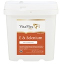 Supplément Vita Flex Pro E & Sélénium, Vitamine E et Poudre de Sélénium pour Chevaux, Antioxydants équilibrés, Supplément Vitamine E Hippique, Vitamines et Minéraux Chevaux, 4 lb, 64 jours