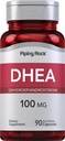Piping Rock DHEA Supplément 100mg. pour les hommes et les femmes 90 Capsules.