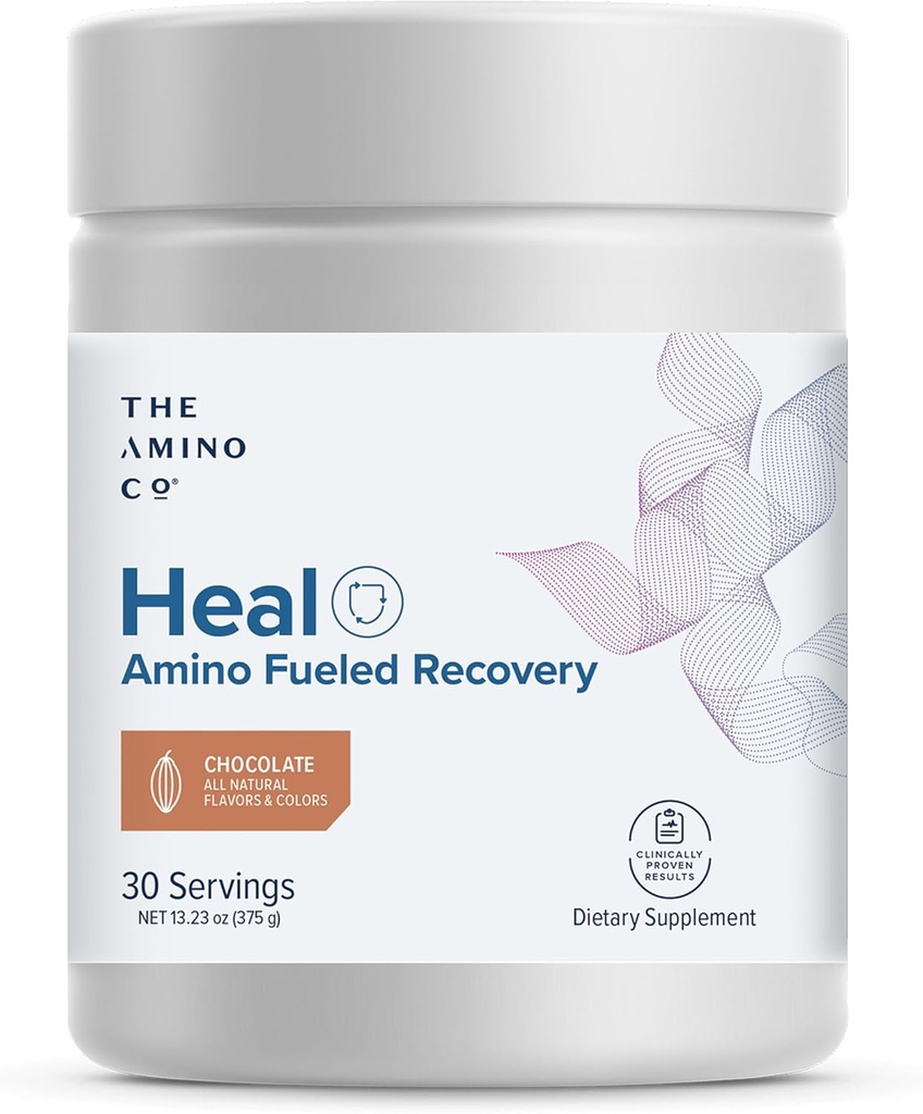Die Amino Co. - Heil - Post Workout Recovery Drink mit Pure Eaa Amino Säure Formel - Kreatin Monohydrat Pulver für effiziente Muskelreparatur, Vegan und Keto-Friendly mit Schokolade Geschmack - 13.23oz.