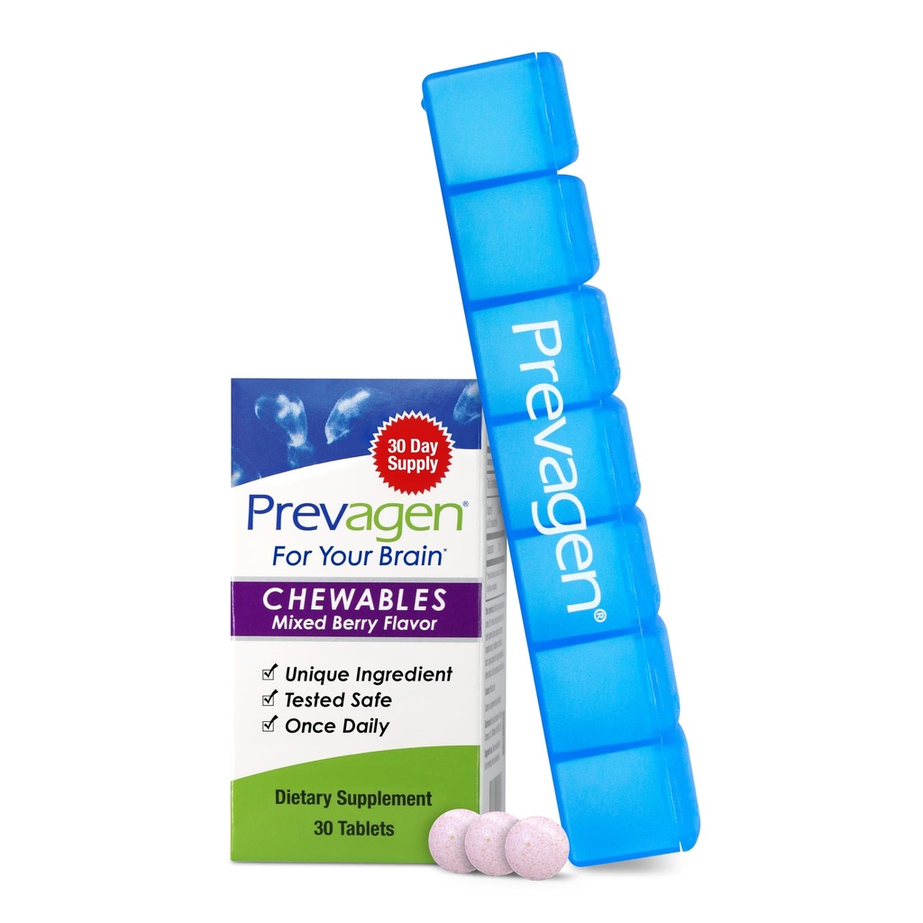 Prevagen Force régulière Berry mixte Chewables - 30 comprimés (1 mois d'approvisionnement)