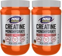 JETZT Sporternährung, Kreatin Monohydratpulver, Massengebäude*/Energieproduktion*, 21.2-Ounce (Pack von 2)