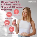 kindnature Dual-Pack: Myo-Inositol & D-Chiro Gummis für Frauen Gesundheit & Hohe Absorption Magnesium Gummis für Kalm & Schlaf