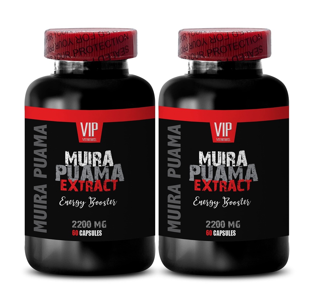 muira puama pflanze - MUIRA PUAMA EXTRACT - ENERGY BOOSTER - muira puama catuaba, muira puama für men, adaptogens ergänzt, stimmungsunterstützung ergänzen, super antioxidantien ergänzt, 2 Bot 120 Caps