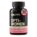 Optimum Nutrition Opti-Femmes Multivitamine quotidienne pour les femmes, supplément de soutien immunitaire avec le fer, 30 jours d'approvisionnement, 60 comte, (emballage mai Vary)