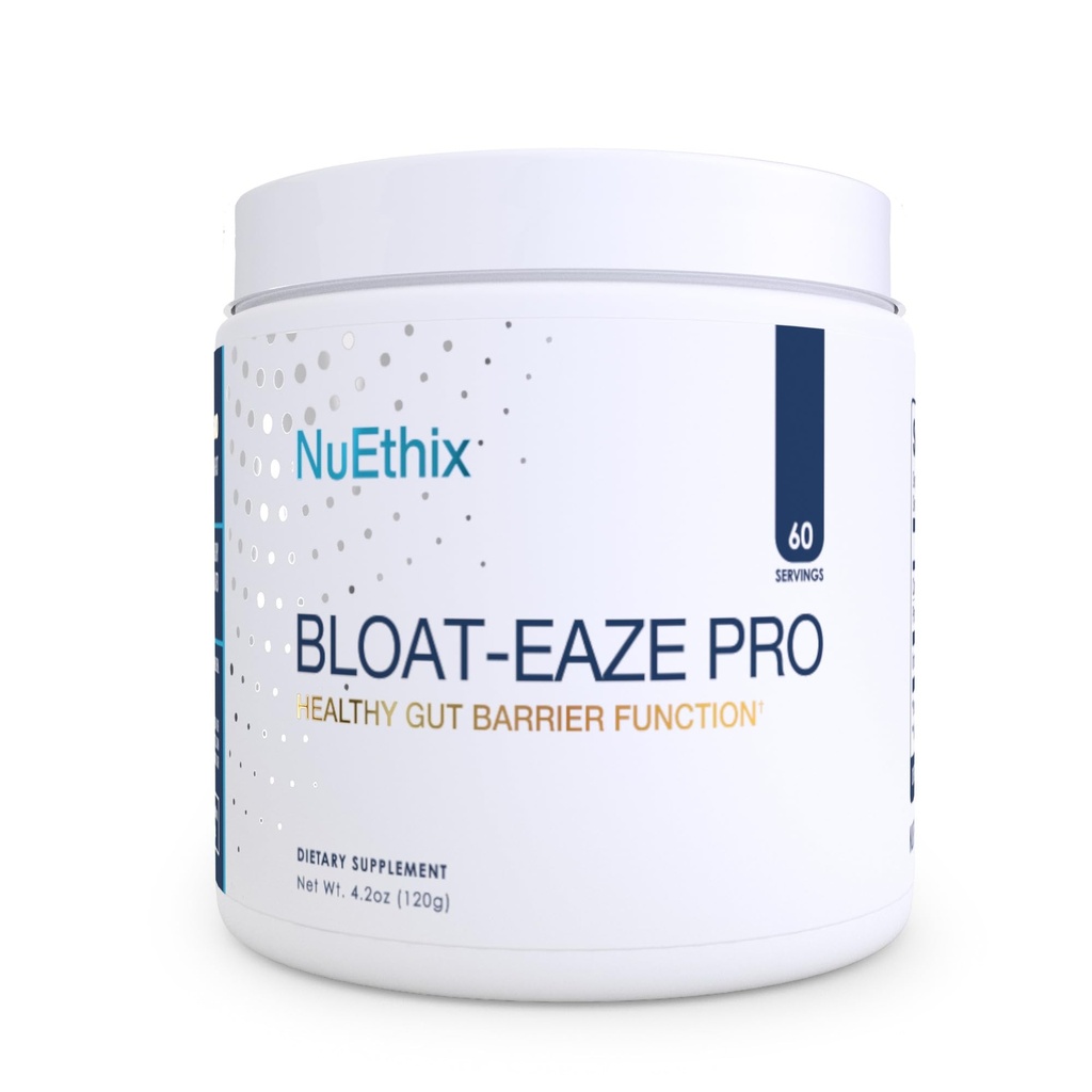 NuEthix Formulierungen Bloat Eaze Pro Unterstützung für Gut Barriere Funktion Nahrungsergänzung, 60 Portionen