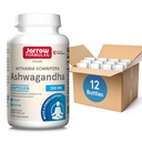 Formules de Jarrow Ashwagandha 300 mg - 120 Capsules de Veggie - Santé globale et résistance à la fatigue - Le supplément soutient l'endurance, la récupération musculaire et la santé cognitive - 60 portions (paquet de 12)