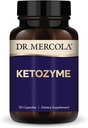 Dr. Mercola Ketozyme, 30 Kapseln, Non-GMO, Glutenfrei, Soja kostenlos