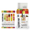 Schkrats Hydration Packets - Hydration Drink Mix, Variety Pack (20 Single Serving Packets) - Elektrolytpulver entwickelt für Sportler und Sportleistung, Glutenfrei, Vegan, Kosher