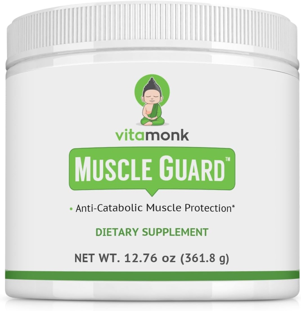 VitaMonk Muscle Builder mit HMB, EAAs, Vitamin D, Magnesium - Muskelaufbau Ergänzungen, Muskelaufbau, Muskelergänzung, Ergänzungen für Muskelwachstum