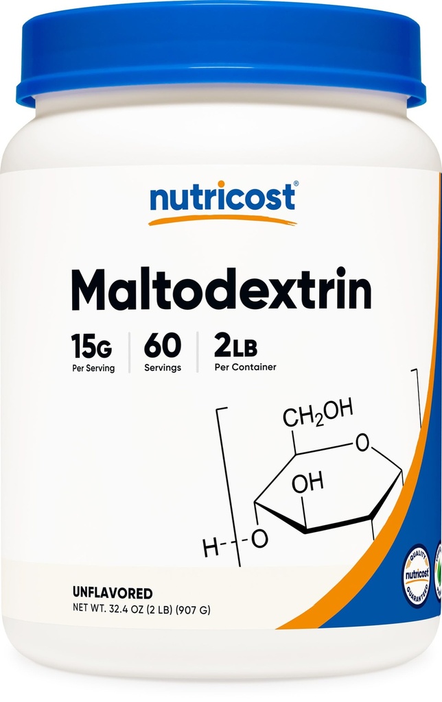 Nutricost Maltodextrin Powder 2LBS - Gluten Free, Non-GMO