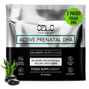 Orlo PRENATAL DHA - Prenatal DHA Omega 3 Supplement - Dreifache Stärke Omega3s - Vegan DHA & EPA Algae Omega-3 Öl - unterstützt Gehirnentwicklung während Schwangerschaft & Lactation (120 Mini Softgels)