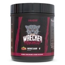 Wrecked Pre Workout, Advanced Formula, Boosts Energy, Focus, Pumps & Performance, 10g L-Citrulline, 6.4g Beta Alanine, 5g Tyrosine, 1g Alpha GPC, 375mg Fast-Acting Caffeine & More (Panther's Blood)