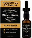 Doc Anderson's All-Natural Nasal Spray Aloe & Thyme Sinus Support 1 Pack