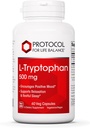 PROTOCOL FOR LIFE BALANCE L-Tryptophan 500mg - Stress Relief and Relaxation - 60 Veg Caps