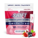 Reale Ketone BHB Exogene Ketone Getränke Mix Packets Keto Elektrolyte Pulver-Packets kein Zucker mit 4 Haupt Fasting Elektrolyte Plus Hydrating patentierte Keto BHB - 30 Zähler gemischte Berry Koffein