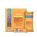 NANOWELL 12 Strains Probiotic 55 Billion CFU mit Verdauungsenzymen Pulver - Immununterstützung, Gut Health, Probiotics, Prebiotics & Postbiotics - 60 Sticks, 60 Tage Versorgung