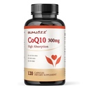 CoQ10 300mg - 120 Kapseln - Hohe Absorption - Nicht-GMO - Glutenfrei - Coenzym Q10 - CoQ10 Kapseln