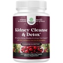 Supplément avancé de soutien du rein - Nettoyage du rein Détox et réparation Capsules d'extrait de canneberge avec Uva Ursi, Sting Nettle & Astragalus pour la santé du rein - Urinary Tract Health - 240 capsules
