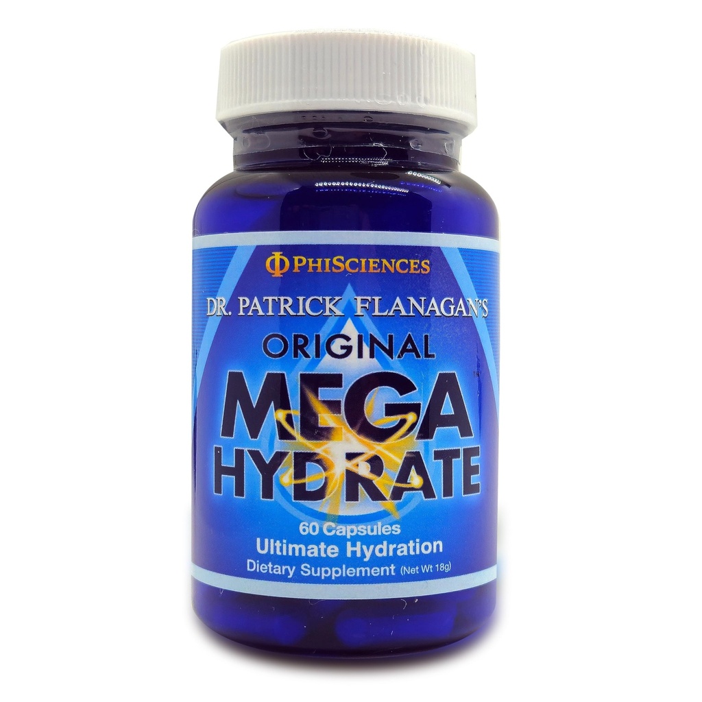 MegaHydrate 60 Kapseln - Dr. Patrick Flanagan von Phi Sciences