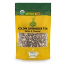 SpeedyVite Colon LifeBoost Tea Detox and Cleanse - Bio Pu'er Tee mit Ingwer, Lemongrass - für erhöhte Colon Gesundheit und Funktion
