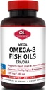 Olympian Labs Mega Omega 3 Fischöle, 60 Eingeweide,3148