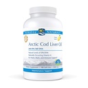 Nordic Naturals Pro - Arctic Cod Liver Oil CLO, unterstützt Herz- und Hirngesundheit - Lemon-Flavored 180 Soft Gels