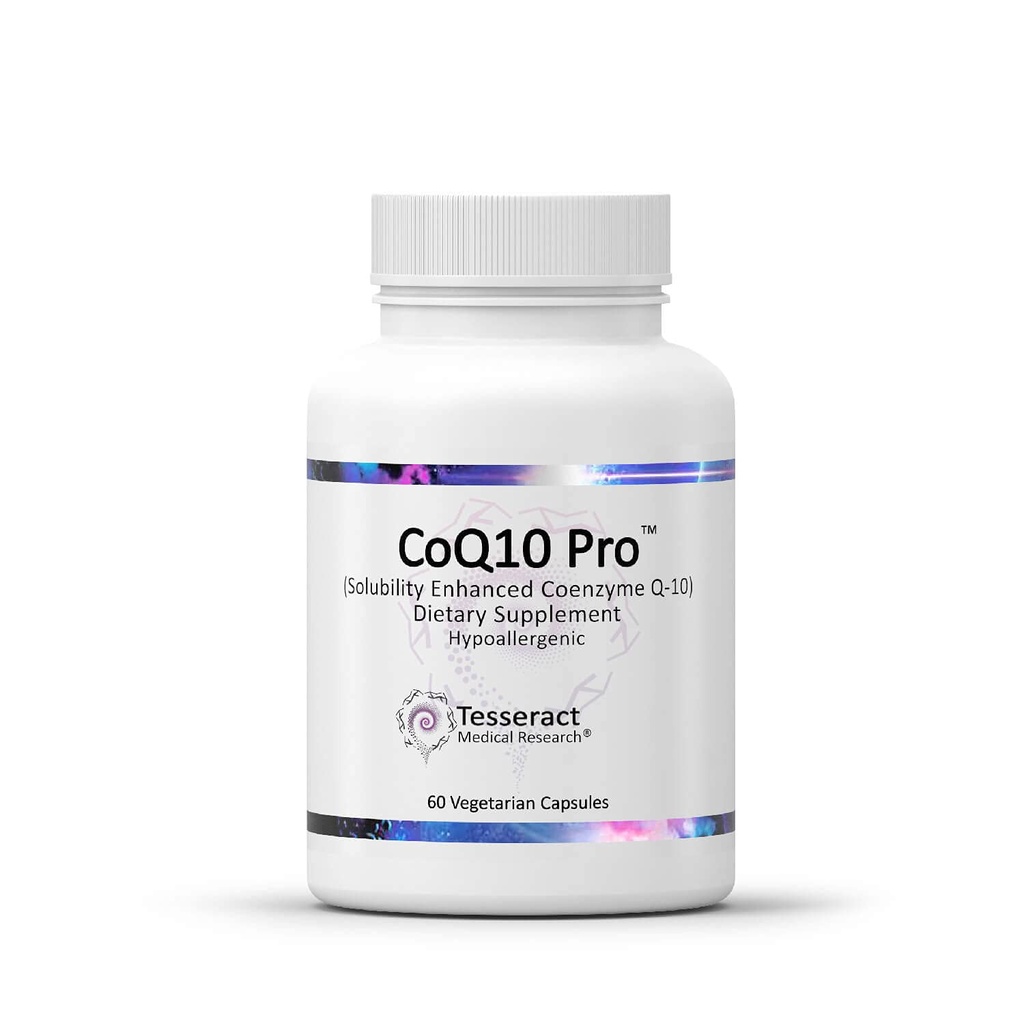 CoQ10 Pro, Coenzyme Q10 pour la santé cardiaque, la santé musculaire et la production d'énergie cellulaire, supplément antioxydant pour le soutien optimal de la santé cardiovasculaire, hypoallergénique, CoQ10 300mg, 60 Capsules