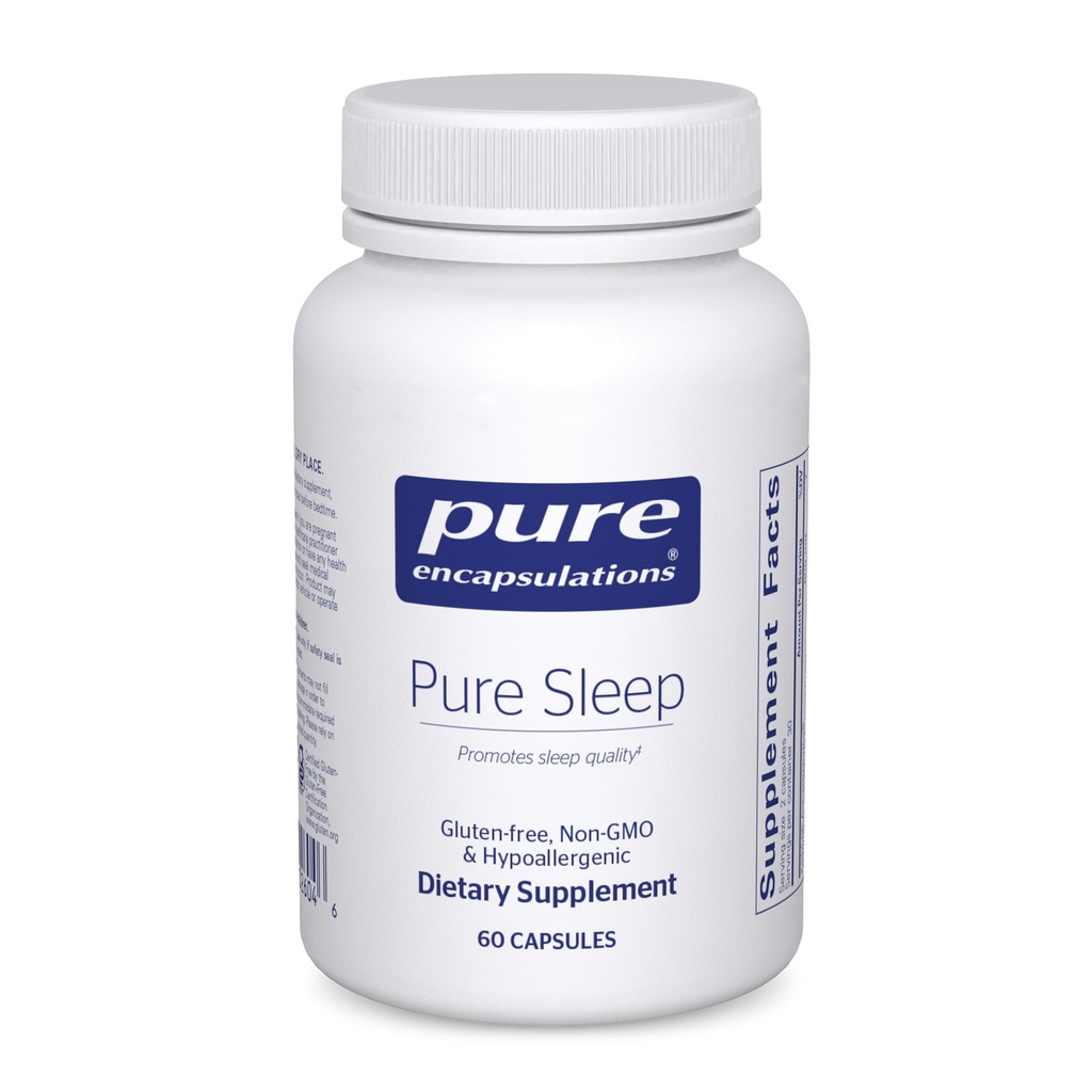 Pure Encapsulations Pure Sleep, 60 Count (30 Servings)
