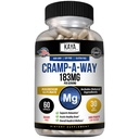 Kaya Naturals Cramp-A-Way Magnesium Glycinate 183mg (60 Count (Pack of 1)