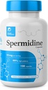 Spermidin Kapseln Glutenfrei 99% Konzentration 100x Mehr Potent als Weizen Germ Extrakt für Anti-Aging DNA Telomere Unterstützung