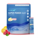 VIFSSG Super Power Calming Powdered Drink Mix, Raspberry Lemonade 30 Packets, L-Theanine, Ksm-66 Ashwagandha, Magnesium Glycinate, Vitamin D3 Supplements, Sugar-Free, Non-GMO for Relax & Focus