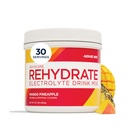 AdvoCare Rehydrate - Mélange de boissons électrolytes - Comprend du magnésium, du sodium, du potassium et du calcium - Antioxydant et acide amino Fortifié - Soutient l'hydratation et la récupération - Ananas de mangue, 12,7 oz