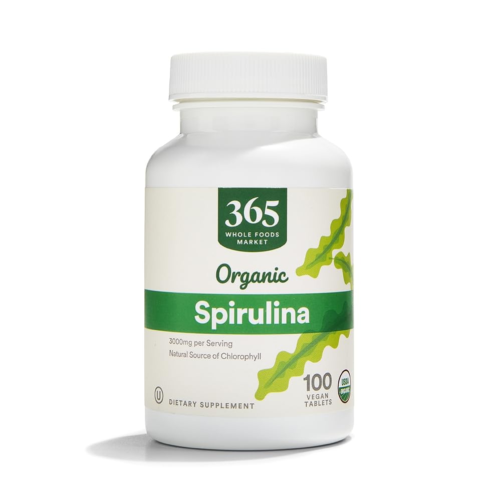 365 von Whole Foods Market, Spirulina 500mg, 100 ct