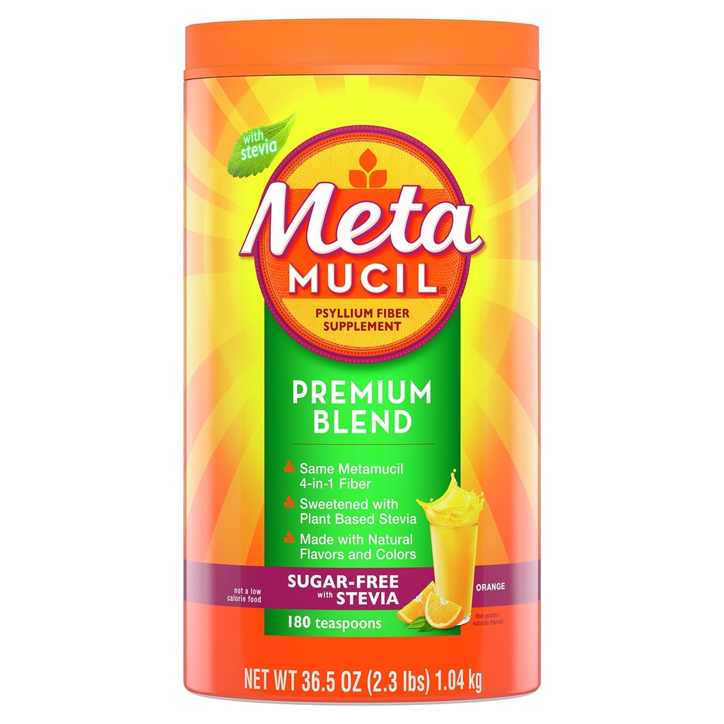 Métamucil Fibre de sucre libre 180 portions