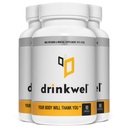 drinkwel Premium Multivitamin Supplement - Pack de 3 x 90 Capsules - Morning Recovery, Liver Support & Immune Support- Thistle de lait, Vitamine C, Zinc, Magnésium