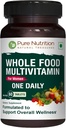 Pure Nutrition Whole Food Multivitamin for Women | 60 Tabs | One-A-Day | 100% RDA | 24 Natural Vitamins and Minerals | All Natural Plant Based Women's Multivitamin | 2 Months Supply