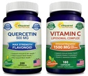 aSquared Nutrition Bundle für Quercetin 500mg & Vitamin C Liposomal Complex 1500mg - Immununterstützung