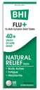 BHI Flu + Cold Multi-Symptom Relief Natürliche nicht-Drowsy Remedy 11 Gezielte homöopathische Wirkstoffe für Körper-Errungenschaften, Fatigue, Chills & Headache - 100 Tabletten