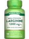 Nature's Truth L-Arginine 1000mg | 100 Kapseln | Mega Strength | Non-GMO & Gluten Kostenlose Ergänzung