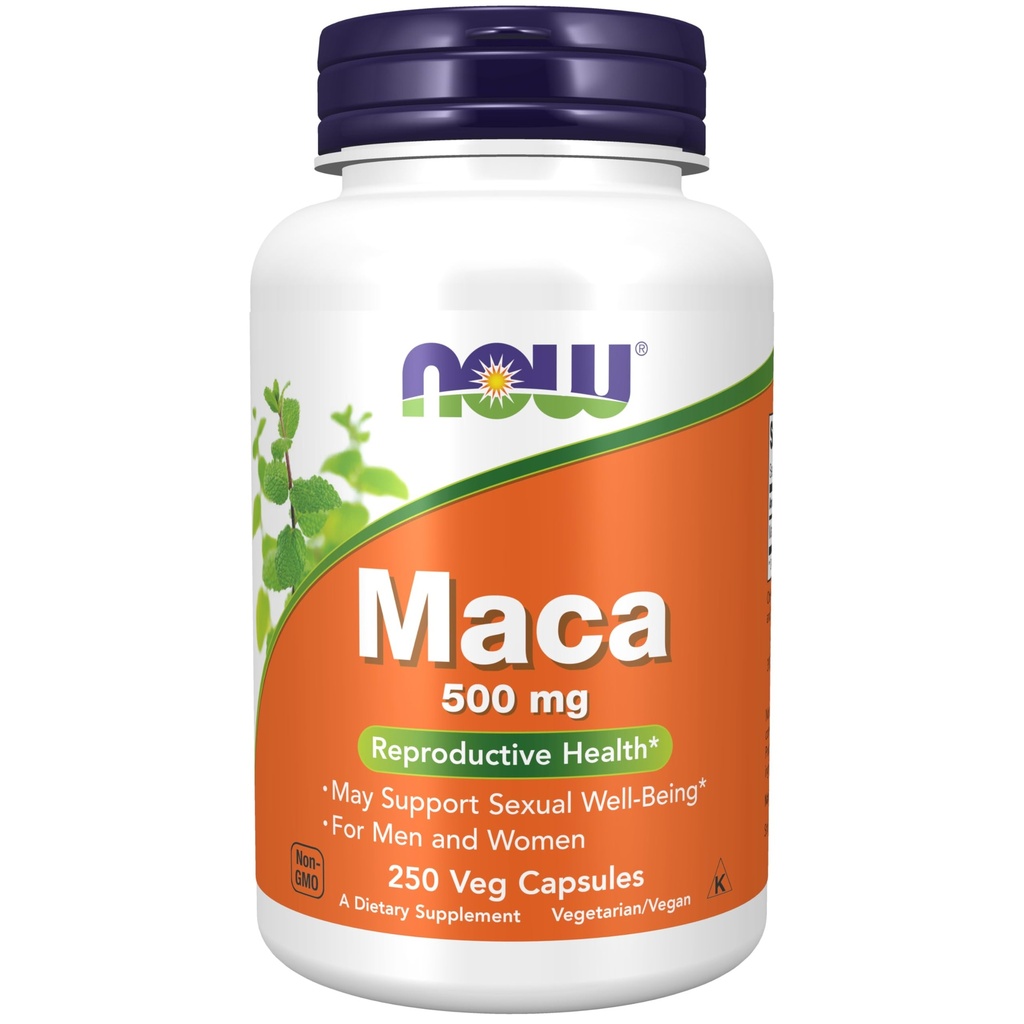 JETZT Nahrungsergänzungsmittel, Maca (Lepidium meyenii) 500 mg, Für Männer und Frauen, Reproduktionsgesundheit*, 250 Veg Kapseln