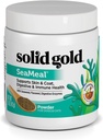Solid Gold Cat & Dog Multivitamin Powder - Kelp Powder, Omega 3 & Vitamine für Dental, Verdauungs-, Immun-, Haut- & Coat-Gesundheit - Multi-Vitamin für Hunde & Katzen - Cat & Dog Food Additive Supplement - 5oz