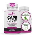 Pure Cape Aloe Kräuter Laxative für Constipation Relief - Gesunde Bowel Bewegung - Natürliche Colon Cleanse & Detox Nahrungsergänzung - Speziell für Frauen von Ladyme entworfen - 90 Kapseln