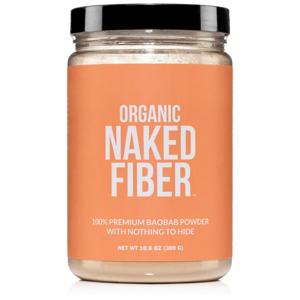 NAKED Fiber Organic Baobab Pulverfaser Supplement