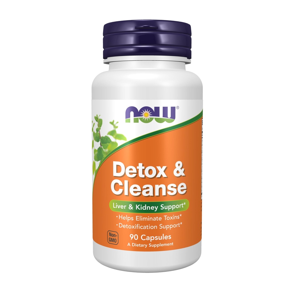 NOW-Ergänzungen, Detox und Cleanse, 90 Veg-Kapseln, Liver und Kidney-Unterstützung*