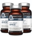 Quality of Life AHCC Kinoko Platinum 750 mg – Premium Immune Support Supplement, Pack of 3-60 Count Bottles