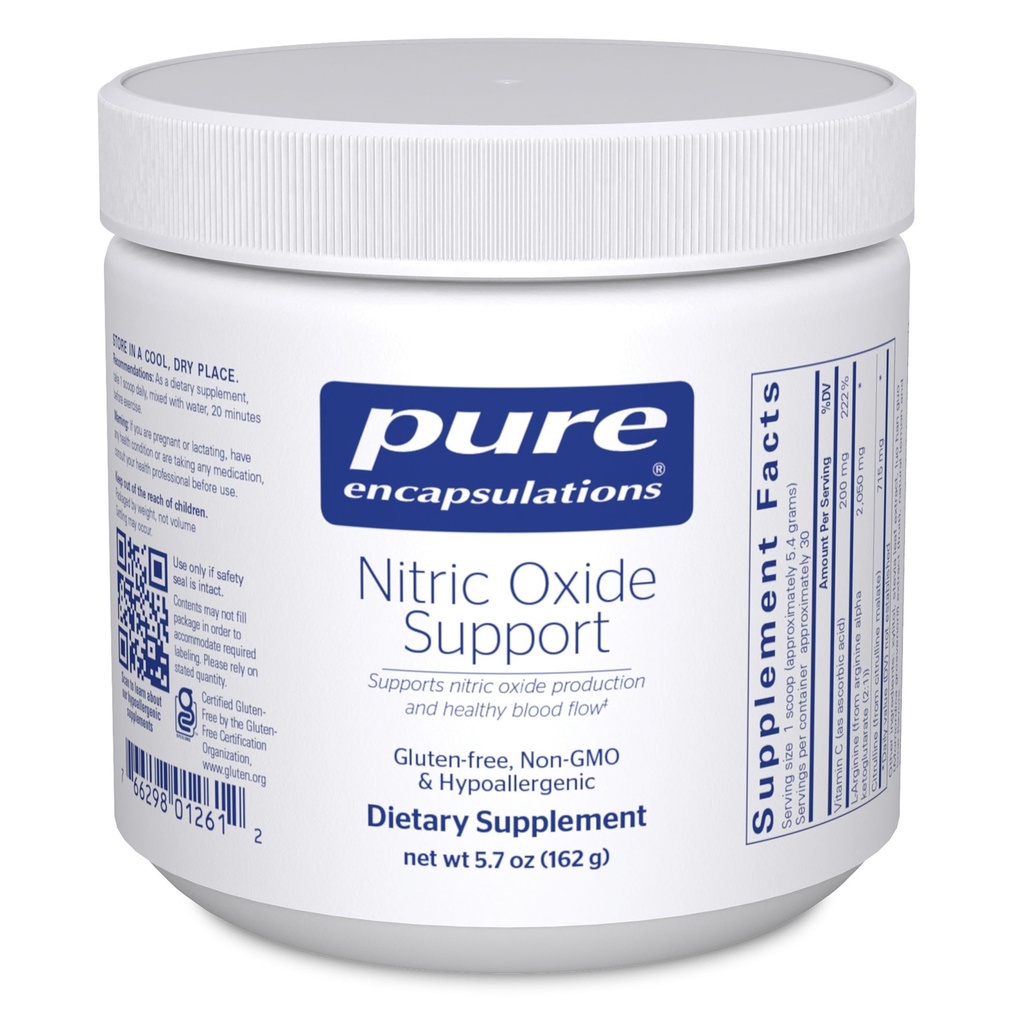 Pure Encapsulations Nitric Oxid Support | Unterstützt gesunde Sauerstoffzirkulation und fördert Energieproduktion innerhalb von Muskeln | 5.7 Unzen