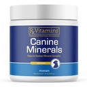 Rx Vitamine Canine Mineralstoffe - Essential Minerals for Dogs - Calcium, Magnesium, Eisen Supplement, Knochen und Joint Supplement für K9, Immununterstützung - 16oz