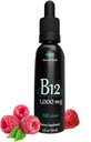 B12 1 000 mcg, 2 oz 120 portions, framboise, méthylcobalamine, gouttes sublinguales